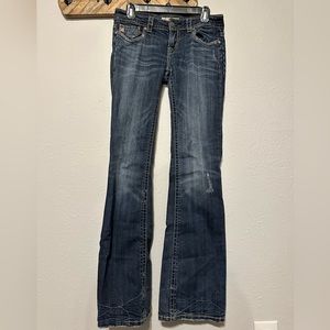 MEK Bootcut Denim Jeans Size 27 Length 34